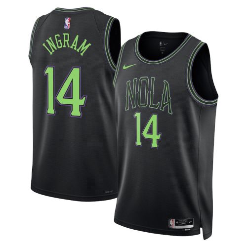 Brandon Ingram 14 New Orleans Pelicans 2023/24 City Edition Swingman Jersey - Black