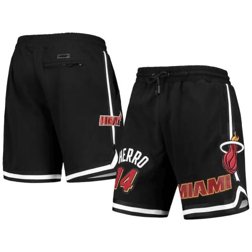 Tyler Herro 14 Miami Heat Black Team Player Shorts - Men