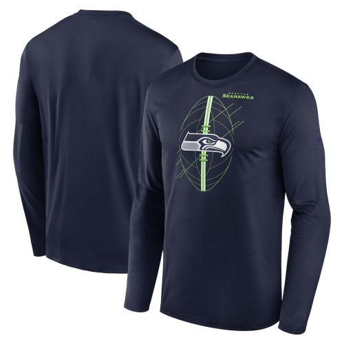 Seattle Seahawks Legend Icon Long Sleeve T-Shirt - College Navy