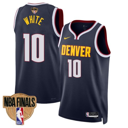 Jack White 10 Denver Nuggets Final Champions 2023 Swingman YOUTH Jersey - Black