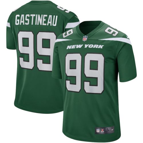 Mark Gastineau 99 New York Jets Men Game Retired Jersey - Gotham Green