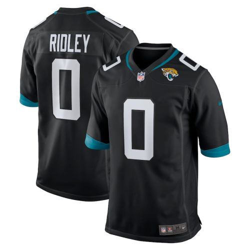 Calvin Ridley 0 Jacksonville Jaguars Men's Game Jersey - Black