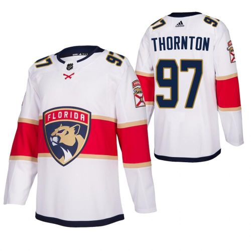 Florida Panthers Joe Thornton 97 White 2023 Jumbo Joe Jersey Jersey