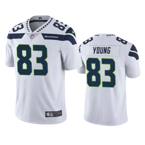 Seattle Seahawks Dareke Young 83 White Vapor Limited Jersey