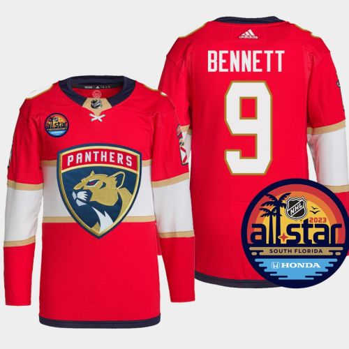 Sam Bennett 9 Florida Panthers Red Jersey 2023 NHL All-Star