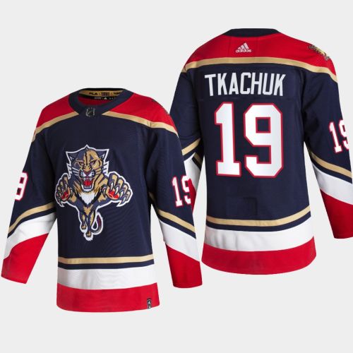 Florida Panthers Matthew Tkachuk 19 2023 Reverse Retro Navy Jersey