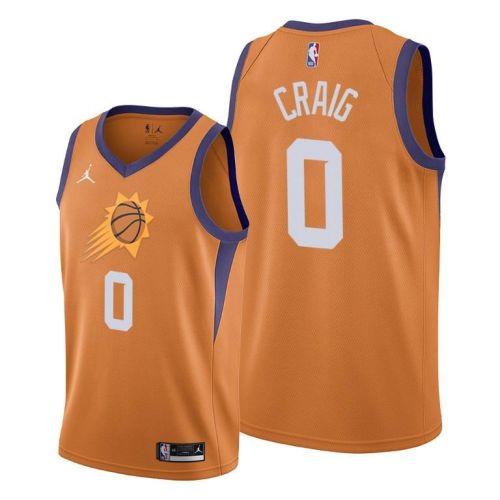 Torrey Craig 0 Phoenix Suns Statement Edition Orange Jersey 2022 Trade Jersey