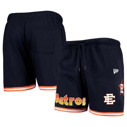 Houston Astros Team Standard Men Mesh Shorts - Navy