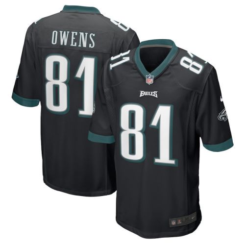 Terrell Owens 81 Philadelphia Eagles Men Retired Jersey - Black