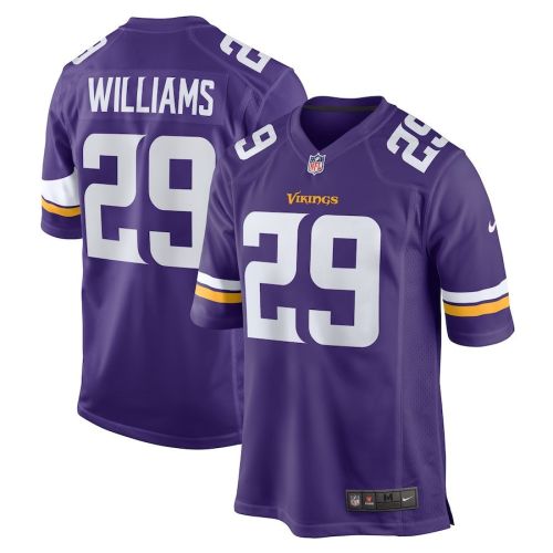 Joejuan Williams 29 Minnesota Vikings Women's Game Jersey - Purple