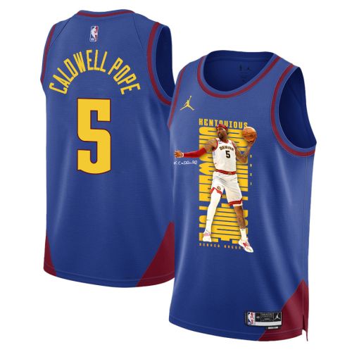 Kentavious Caldwell-Pope 5 Denver Nuggets Scoring Flair 2023 NBA Champions Swingman Jersey - Blue