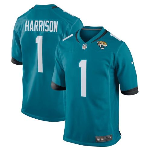 Anton Harrison Jacksonville Jaguars 2023 NFL Draft First Round Pick Game Jersey - Teal