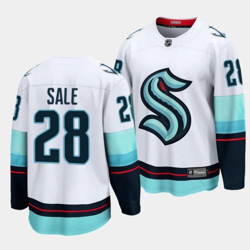 Eduard Sale #28 Seattle Kraken 2023 NHL Draft Away Men Jersey - Blue