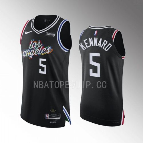 Luke Kennard 5 Los Angeles Clippers 2022-23 City Edition Jersey Black