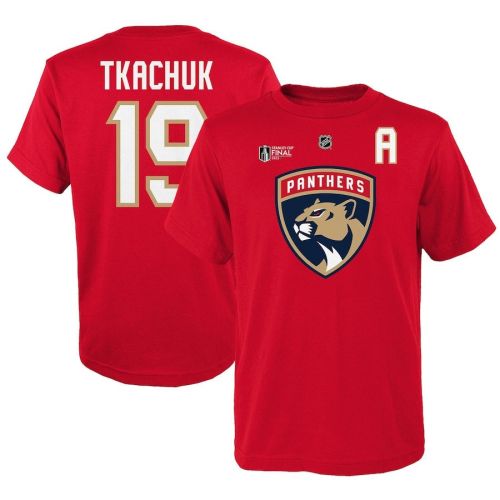 Matthew Tkachuk Florida Panthers 2023 Stanley Cup Final T-Shirt - Red