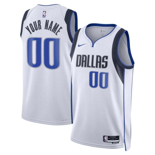 Dallas Mavericks Custom 00 Men 2022/23 Swingman Jersey - Association Edition