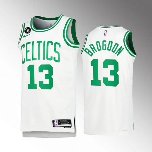 Boston Celtics Malcolm Brogdon 13 2022-23 Association Edition White Jersey Honor Russell