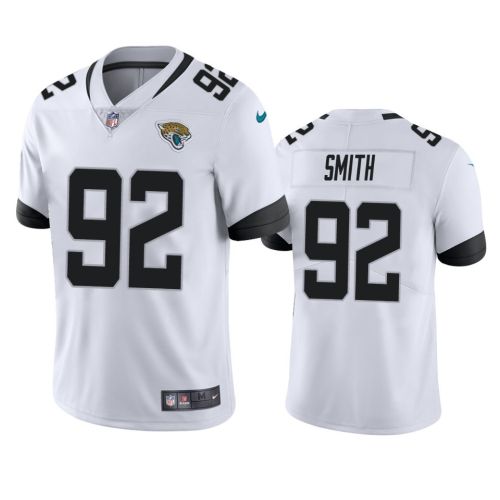 Jordan Smith 92 Jacksonville Jaguars White Vapor Limited Jersey