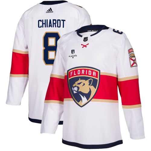 Florida Panthers Ben Chiarot 8 Away 2023 Stanley Cup Playoffs Breakaway Men Jersey - White