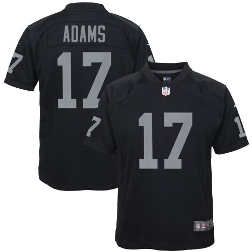 Davante Adams 17 Las Vegas Raiders Game Youth Jersey - Black Jersey