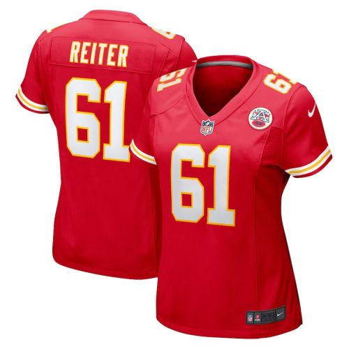 Austin Reiter 61 Kansas City Chiefs Game Women Jersey - Red