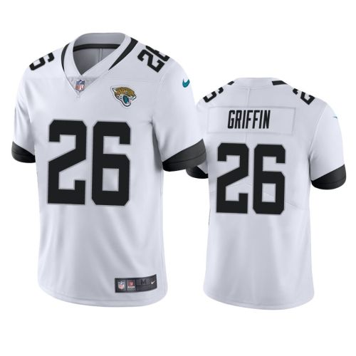 Shaquill Griffin 26 Jacksonville Jaguars White Vapor Limited Jersey