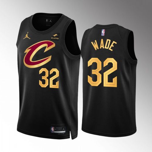 Cleveland Cavaliers Dean Wade 32 Statement Edition Black Jersey 2022-23 Swingman