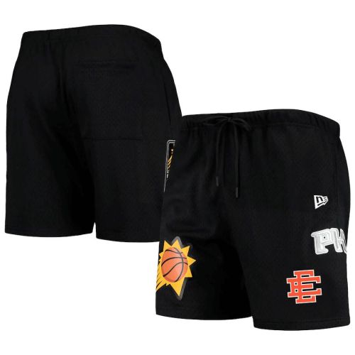 Phoenix Suns Team Logo Black Mesh Capsule Shorts - Men