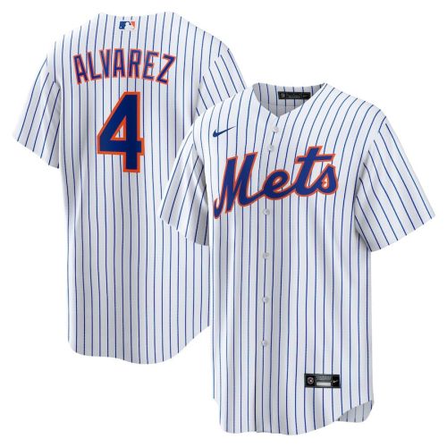 Francisco Alvarez 4 New York Mets Men Jersey - White