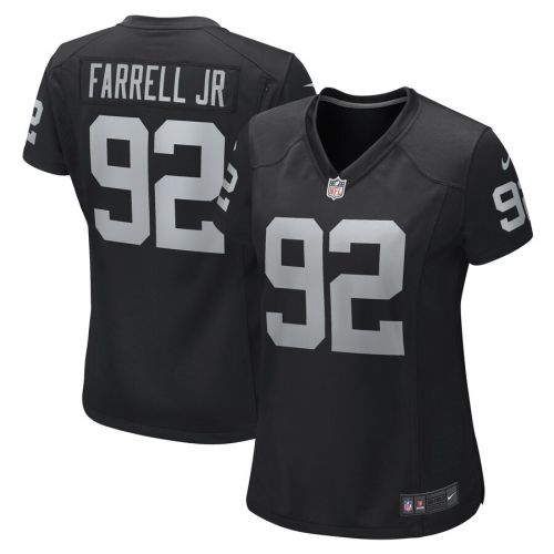 Neil Farrell Jr. Las Vegas Raiders Women's Game Player Jersey - Black