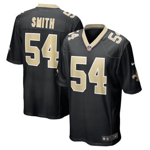 Jaylon Smith 54 New Orleans Saints Men Team Game Jersey - Black