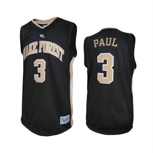 Phoenix Suns Chris Paul 3 Black College Basketball Jersey