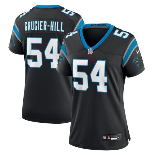 Kamu Grugier-Hill 54 Carolina Panthers Women Game Jersey - Black