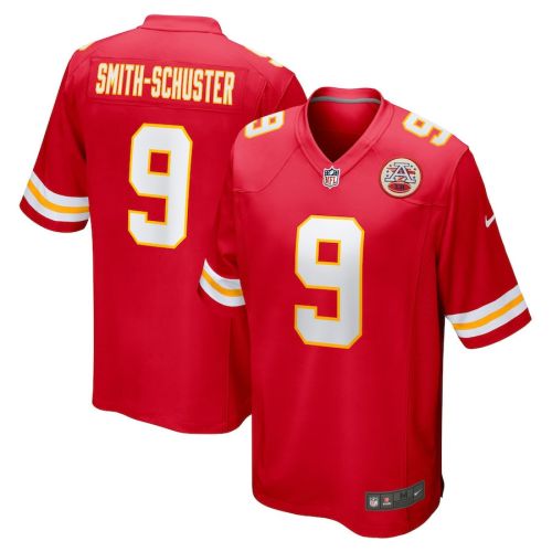 JuJu Smith-Schuster 9 Kansas City Chiefs Player Game Jersey - Red