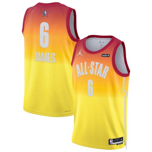 LeBron James 6 2023 NBA All-Star Game Swingman Jersey - Orange