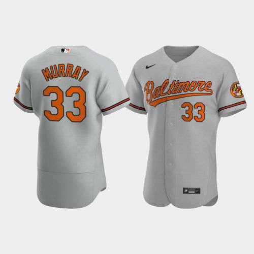 Eddie Murray 33 Baltimore Orioles Gray Road Jersey Jersey