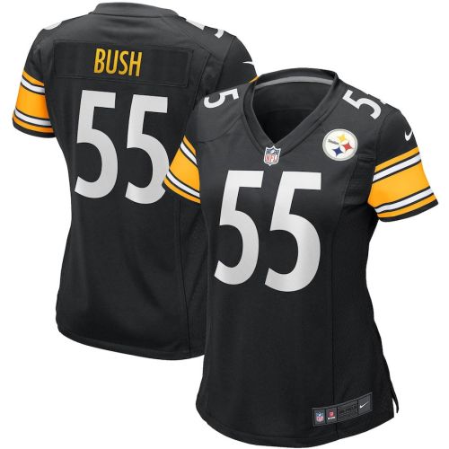 Devin Bush 55 Pittsburgh Steelers Women's Game Jersey - Black