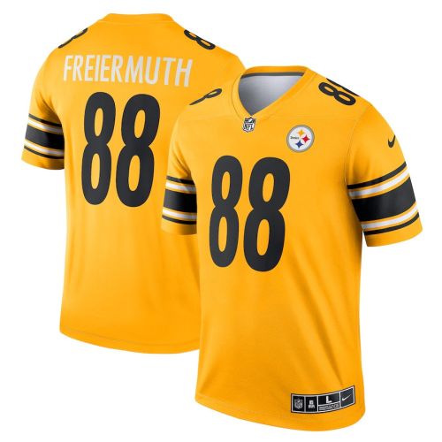 Pat Freiermuth 88 Pittsburgh Steelers Inverted Legend Jersey - Gold