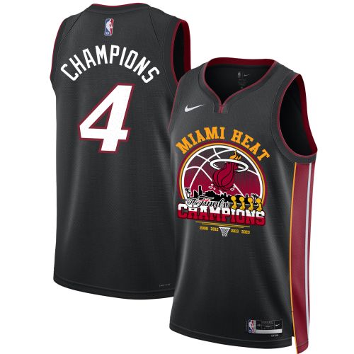 Miami Heat The 4th Finals Champions Glory 2023 Swingman Jersey - Black