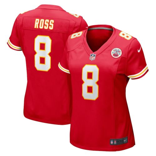 Justyn Ross Kansas City Chiefs Women's Home Game Player Jersey - Red