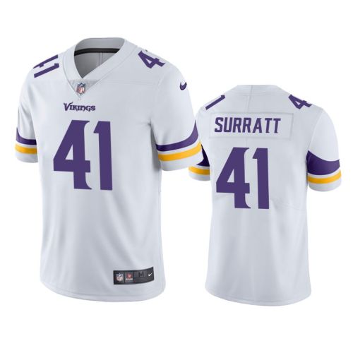 Minnesota Vikings Chazz Surratt 41 White Vapor Limited Jersey