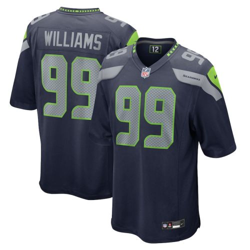 Leonard Williams 99 Seattle Seahawks Game Men Jersey - College Navy