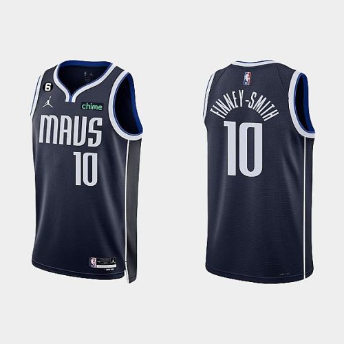 Dallas Mavericks 10 Dorian Finney-Smith 2022-23 Statement Edition Navy Men Jersey