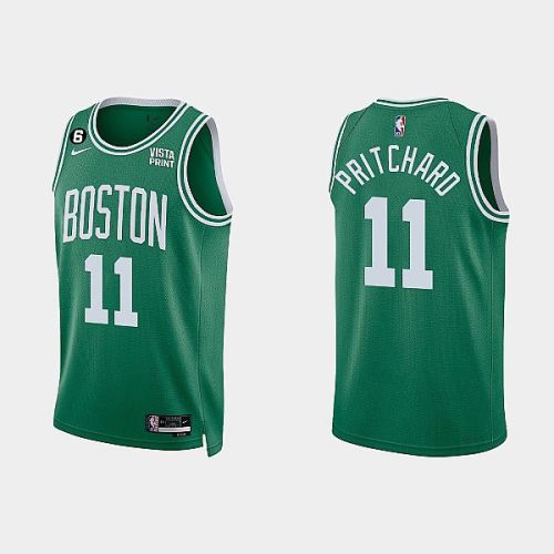 Boston Celtics 11 Payton Pritchard 2022-23 Icon Edition Kelly Green Men Jersey