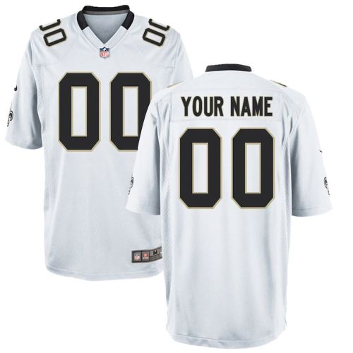 New Orleans Saints Custom 00 Youth Game Jersey