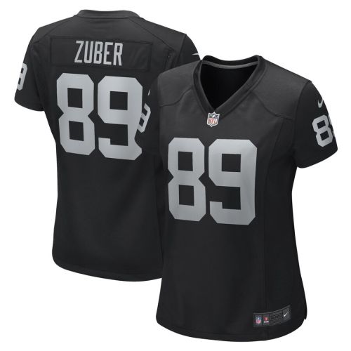 Isaiah Zuber Las Vegas Raiders Women's Game Player Jersey - Black