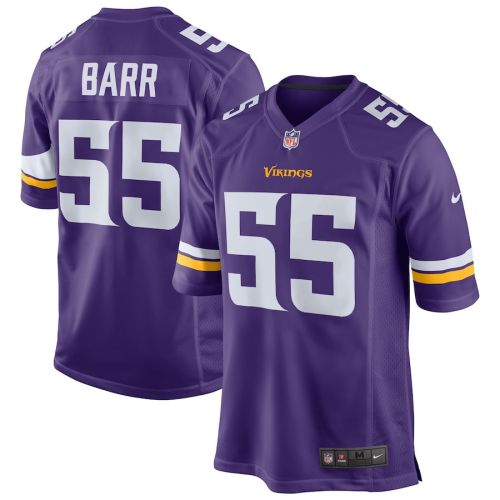 Anthony Barr 55 Minnesota Vikings Men Game Jersey - Purple