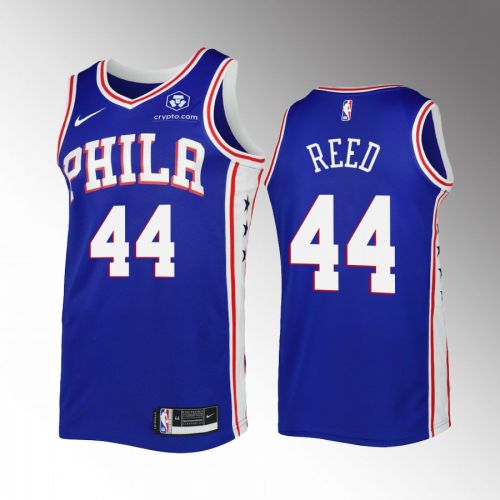 Paul Reed 44 2022-23 Philadelphia 76ers Royal Icon Edition Jersey Swingman