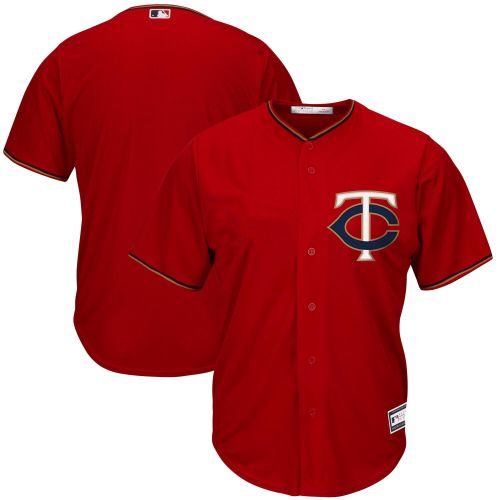 Men's Red Minnesota Twins Big & Tall Team Jersey Jersey