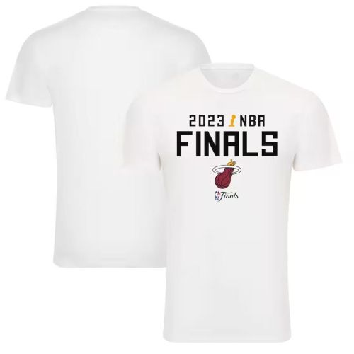 Miami Heat Champions 2023 NBA Finals Bingham T-Shirt - White